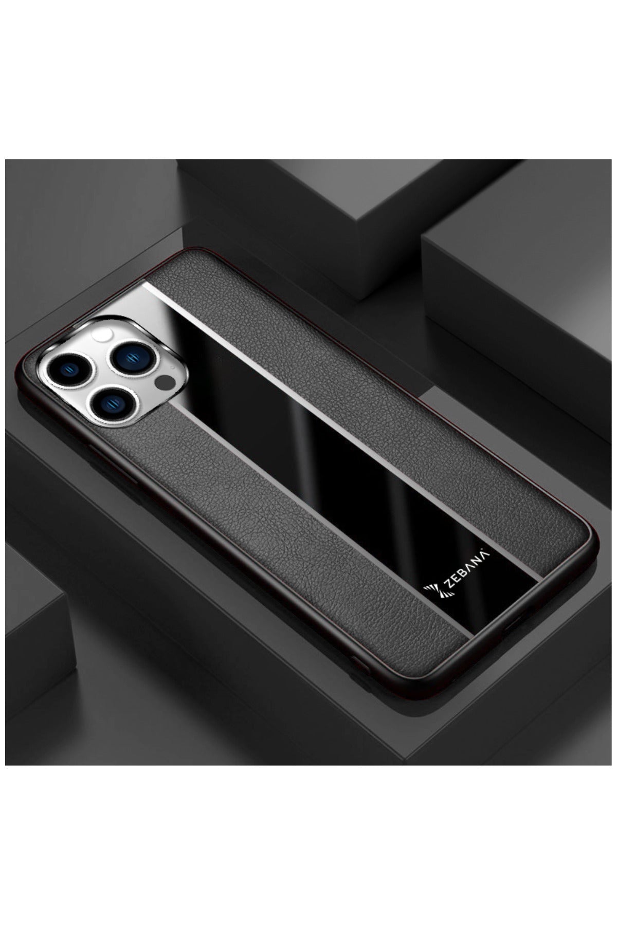 Apple iPhone 14 Pro Max Uyumlu Kılıf Premium Deri Kılıf