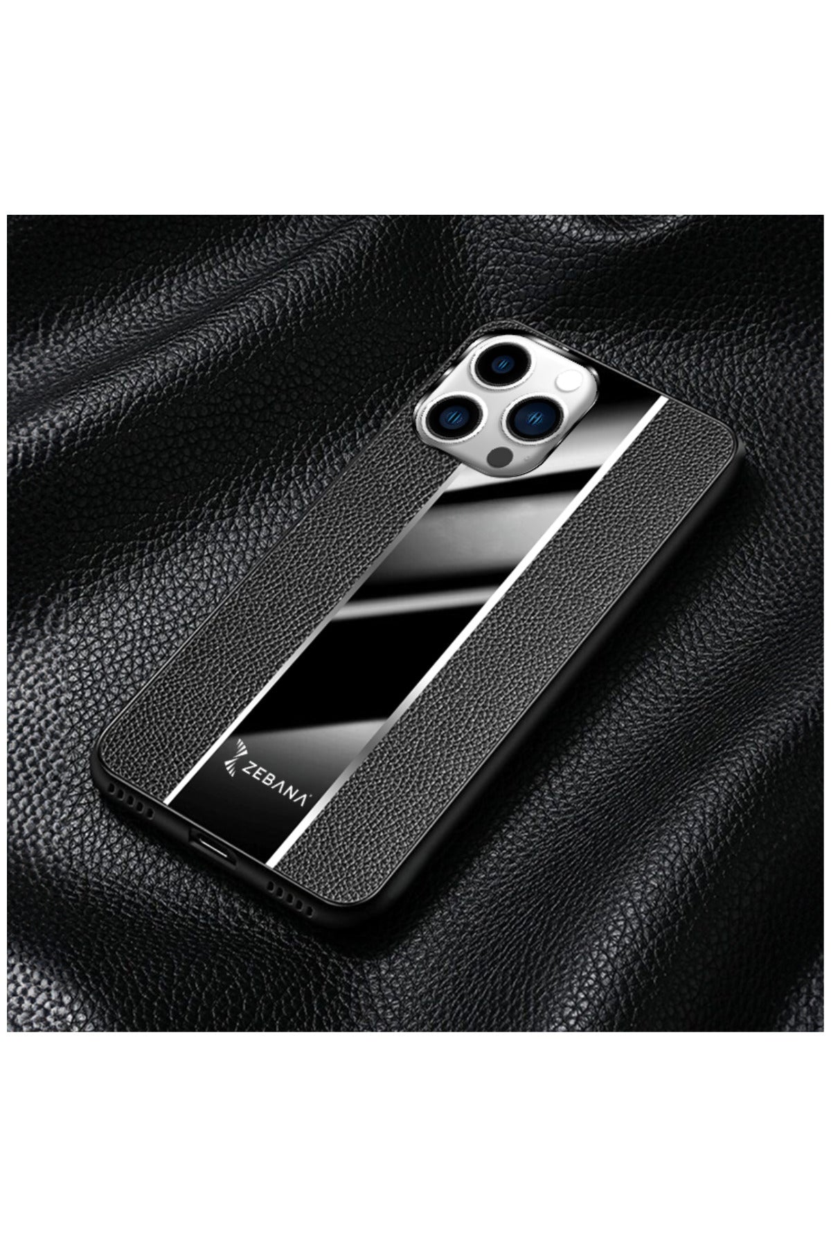 Apple iPhone 14 Pro Max Uyumlu Kılıf Premium Deri Kılıf