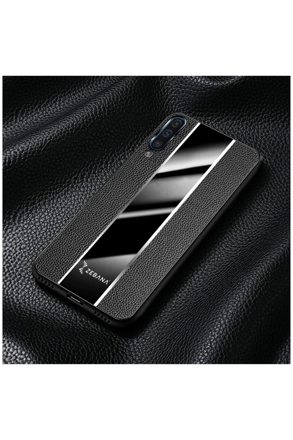 Samsung Galaxy A70 Uyumlu Kılıf Premium Deri Kılıf