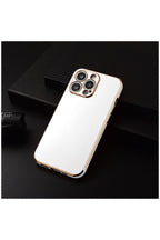 Apple iPhone 12 Pro Max Uyumlu Kılıf Golden Silikon Kılıf