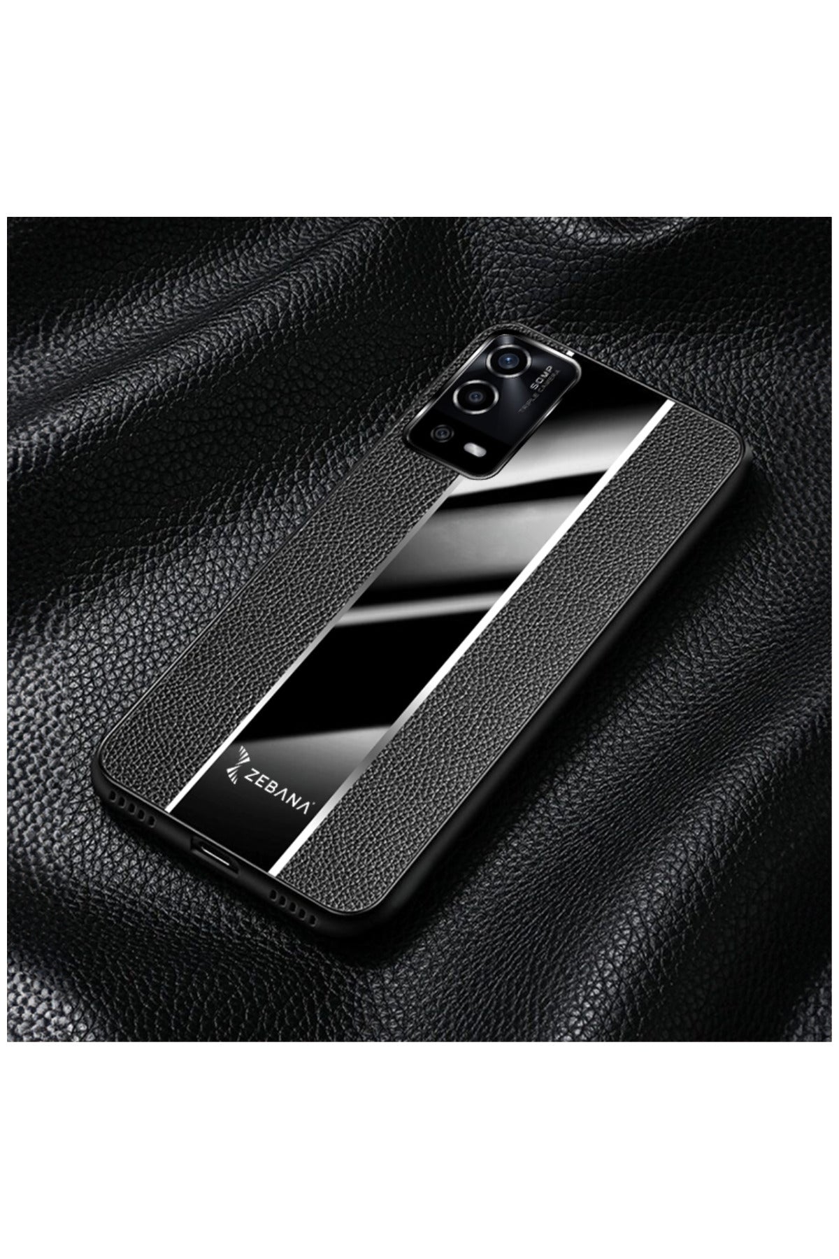 Oppo A55 Uyumlu Kılıf Premium Deri Kılıf