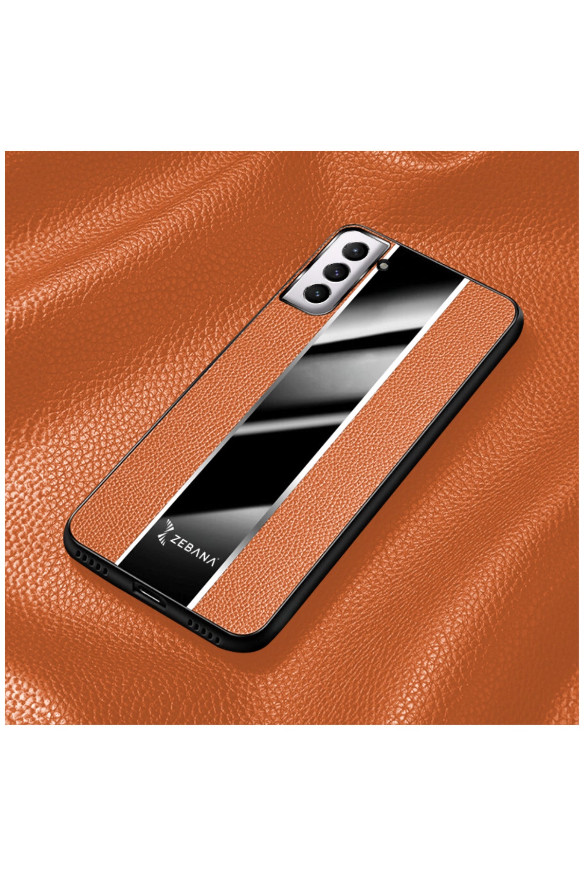 Samsung Galaxy S21 FE 5G Uyumlu Kılıf Premium Deri Kılıf