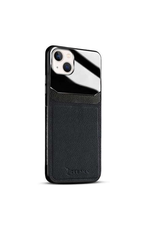 Apple iPhone 13 Uyumlu Kılıf Lens Deri Kılıf