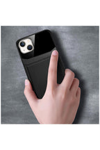 Apple iPhone 13 Uyumlu Kılıf Lens Deri Kılıf