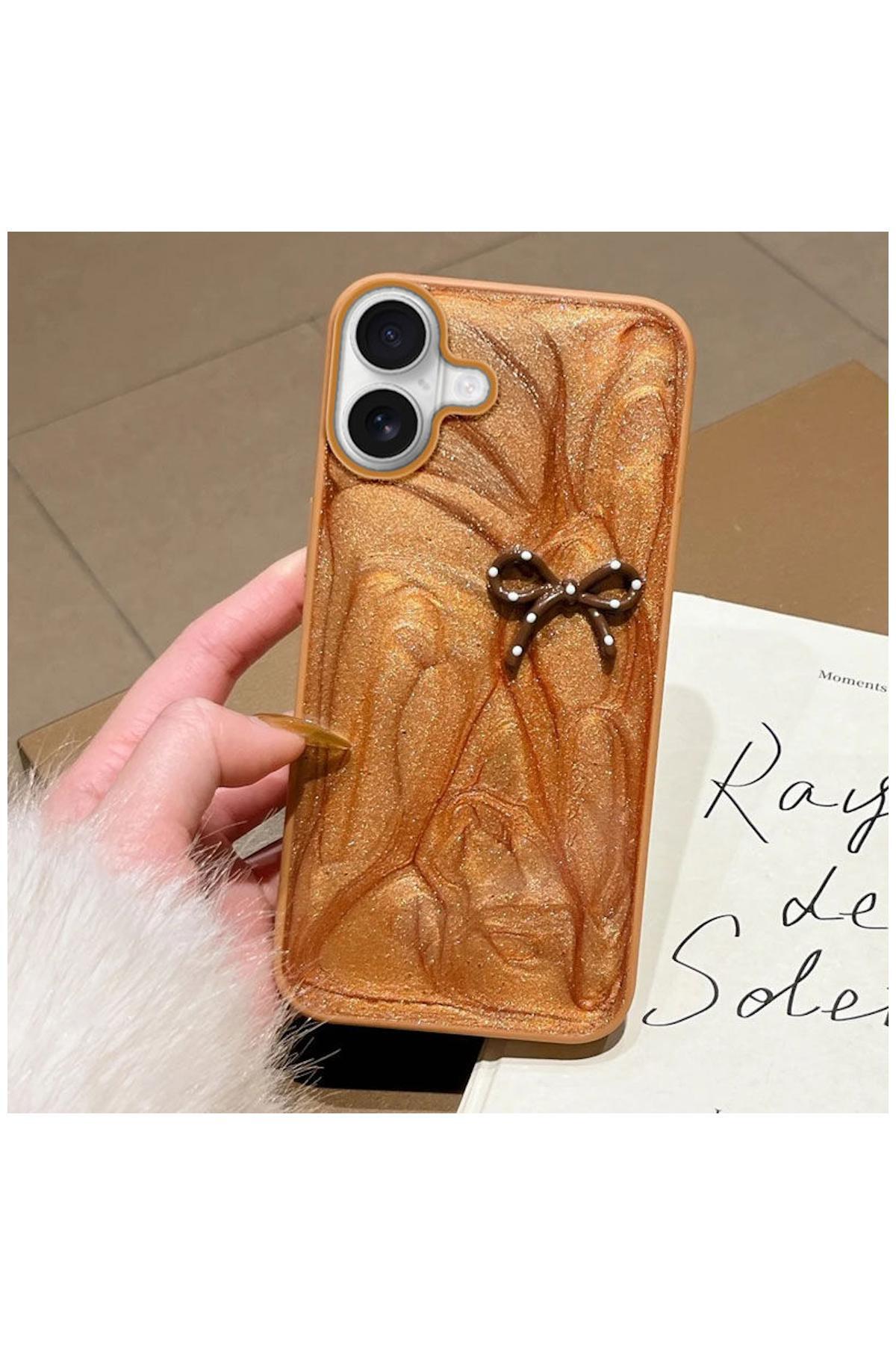 Apple iPhone 16 Uyumlu Kılıf Fionka Silikon Kılıf Kırmızı