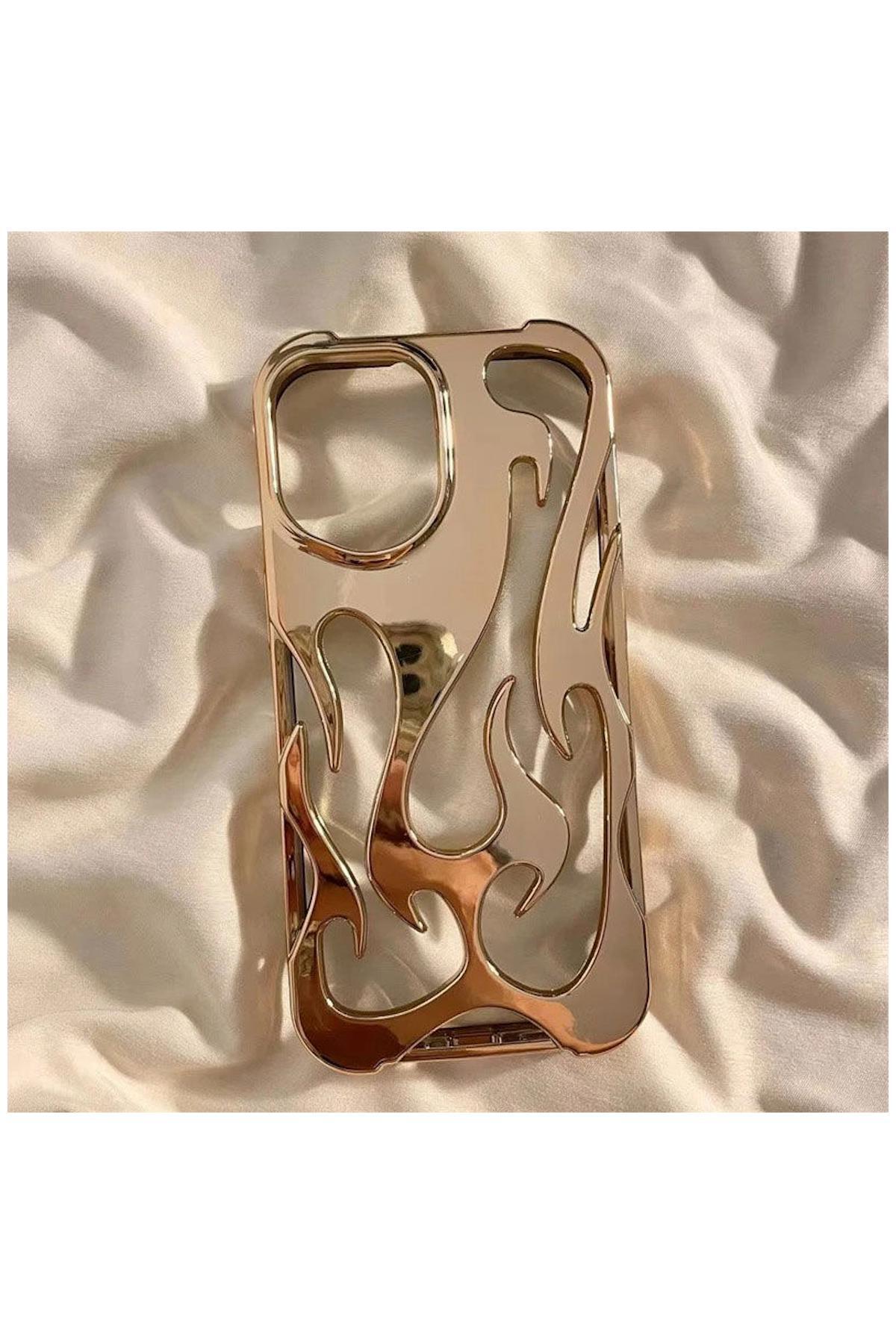 Apple iPhone 11 Uyumlu Kılıf Zebana Flame Silikon Kılıf