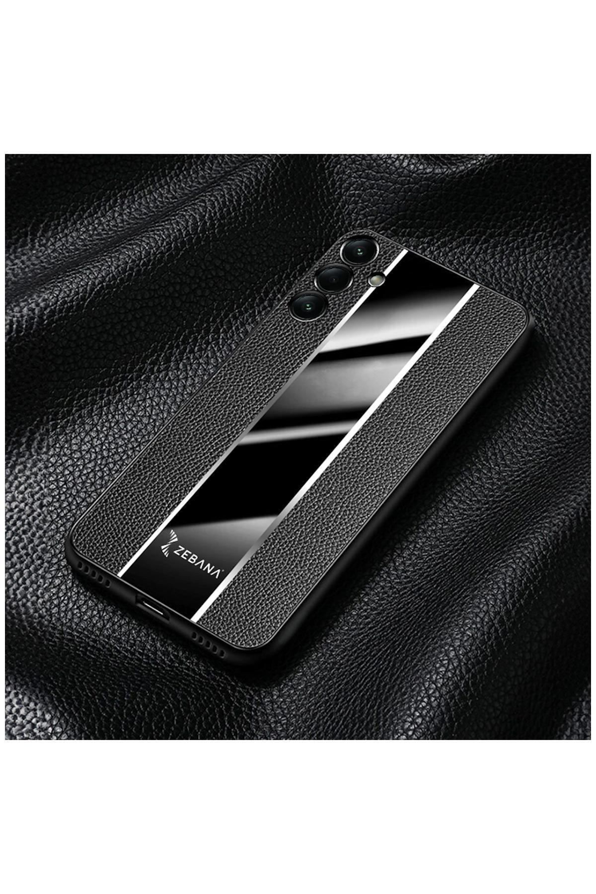 Samsung Galaxy A56 Uyumlu Kılıf Zebana Premium Deri Kılıf