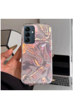 Samsung Galaxy A25 5G Uyumlu Kılıf Zebana Pink Heart Silikon Kılıf