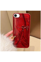 Apple iPhone 16e Uyumlu Kılıf Fionka Silikon Kılıf Kırmızı