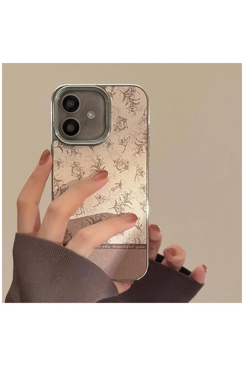 Apple iPhone 11 Uyumlu Kılıf Zebana Lily Flowers Silikon Kılıf