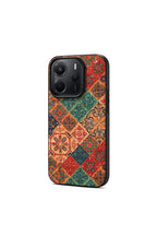 Xiaomi Redmi Note 14 5G Uyumlu Kılıf Vintage Kumaş Kılıf Desen 3