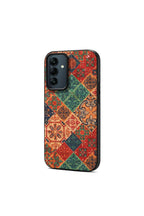 Samsung Galaxy A16 Uyumlu Kılıf Zebana Vintage Kumaş Kılıf Desen 3