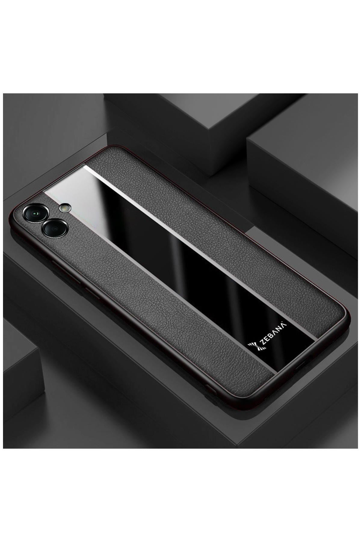 Samsung Galaxy A06 Uyumlu Kılıf Zebana Premium Deri Kılıf