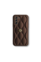 Samsung Galaxy S25 Uyumlu Kılıf Zebana Camellia Deri Kılıf