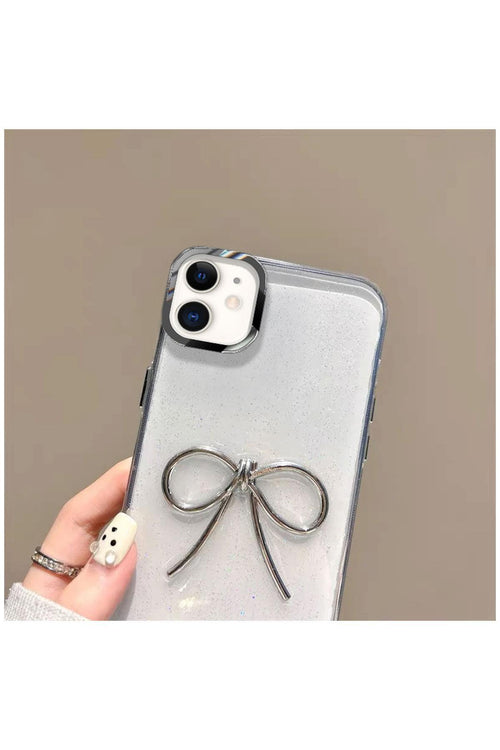Apple iPhone 11 Uyumlu Kılıf Bow Silikon Kılıf