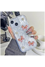 Apple iPhone 13 Uyumlu Kılıf Zebana Floral Silikon Kılıf Yeşil