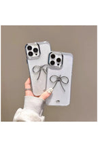 Apple iPhone 13 Uyumlu Kılıf Bow Silikon Kılıf