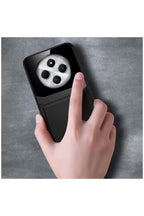 Xiaomi Redmi 14C Uyumlu Kılıf Zebana Lens Deri Kılıf