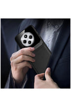 Xiaomi Redmi 14C Uyumlu Kılıf Zebana Lens Deri Kılıf