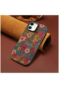 Apple iPhone 11 Uyumlu Kılıf Vintage Kumaş Kılıf Desen 2