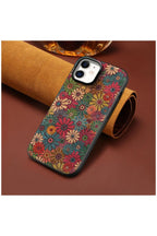Apple iPhone 11 Uyumlu Kılıf Vintage Kumaş Kılıf Desen 2