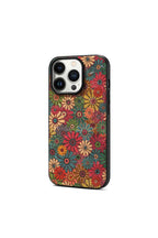 Apple iPhone 16 Pro Uyumlu Kılıf Zebana Vintage Kumaş Kılıf Desen 2