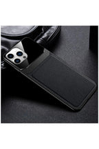 Apple iPhone 16 Pro Uyumlu Kılıf Zebana Lens Deri Kılıf