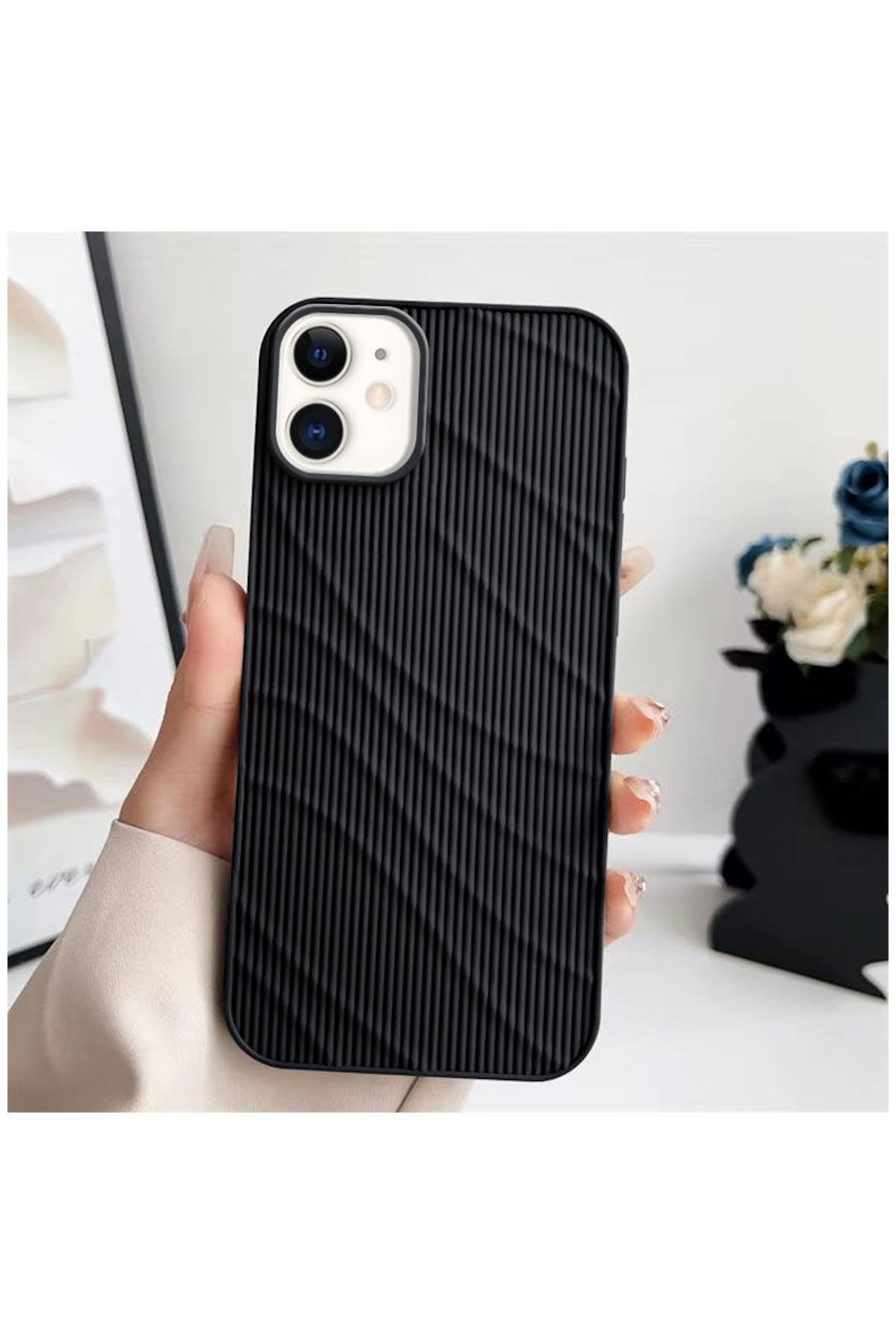 Apple iPhone 11 Uyumlu Kılıf Fine-Line Silikon Derin Mor