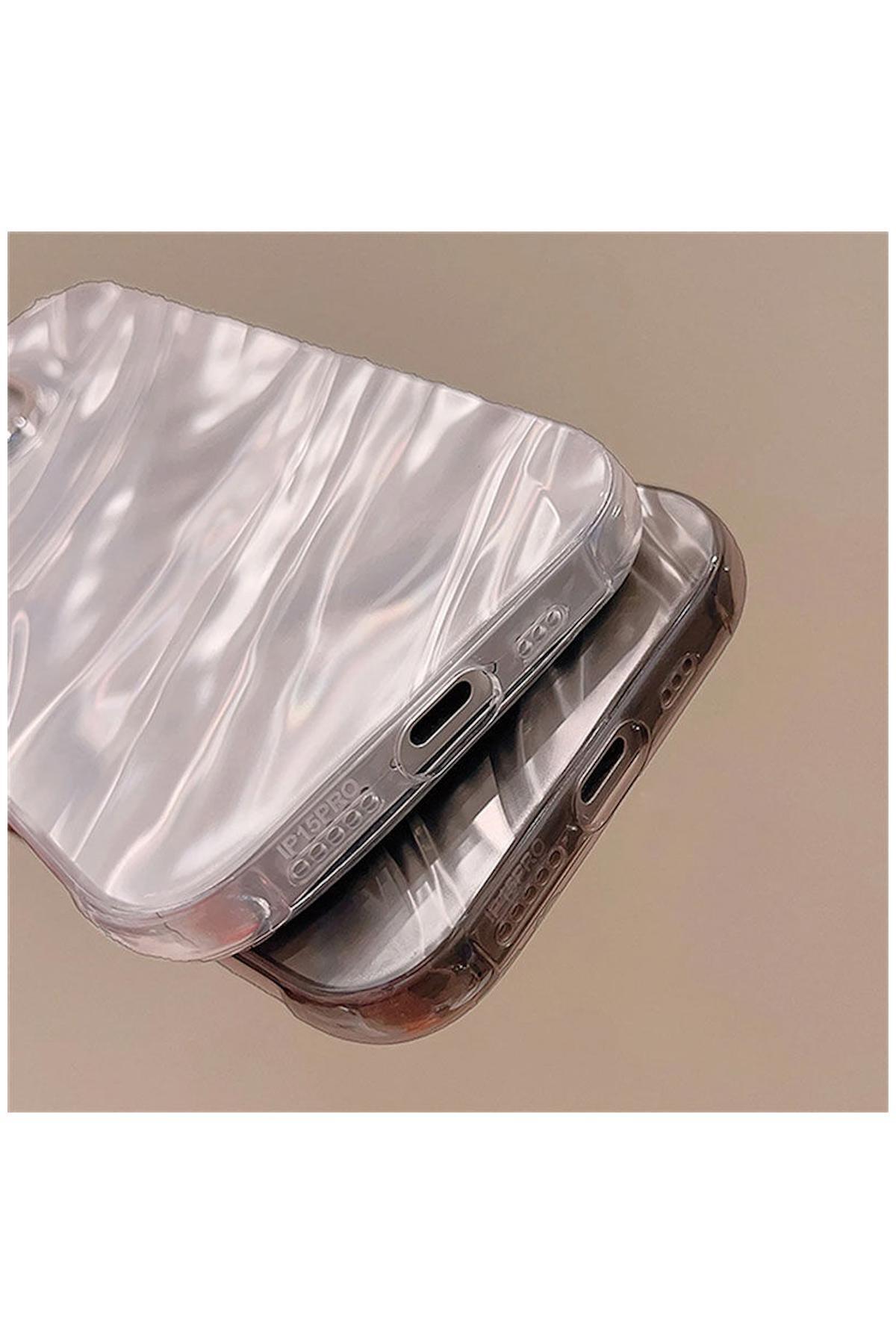 Apple iPhone 16 Pro Max Uyumlu Kılıf Zebana Dazz Silikon Kılıf