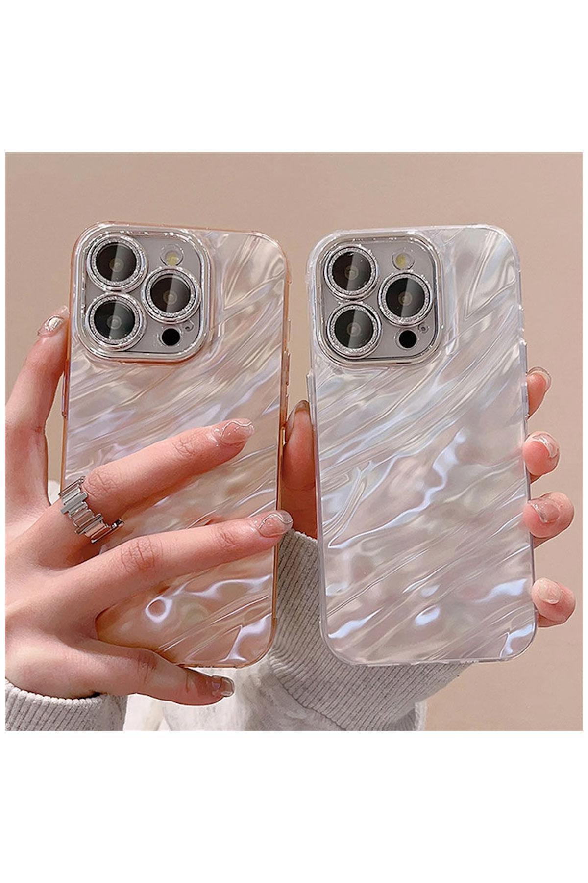 Apple iPhone 16 Pro Max Uyumlu Kılıf Zebana Dazz Silikon Kılıf