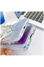 Apple iPhone 13 Uyumlu Kılıf Zebana Standlı Kelebek Silikon Kılıf