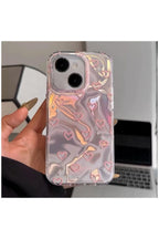 Apple iPhone 15 Plus Uyumlu Kılıf Zebana Pink Heart Silikon Kılıf Pembe