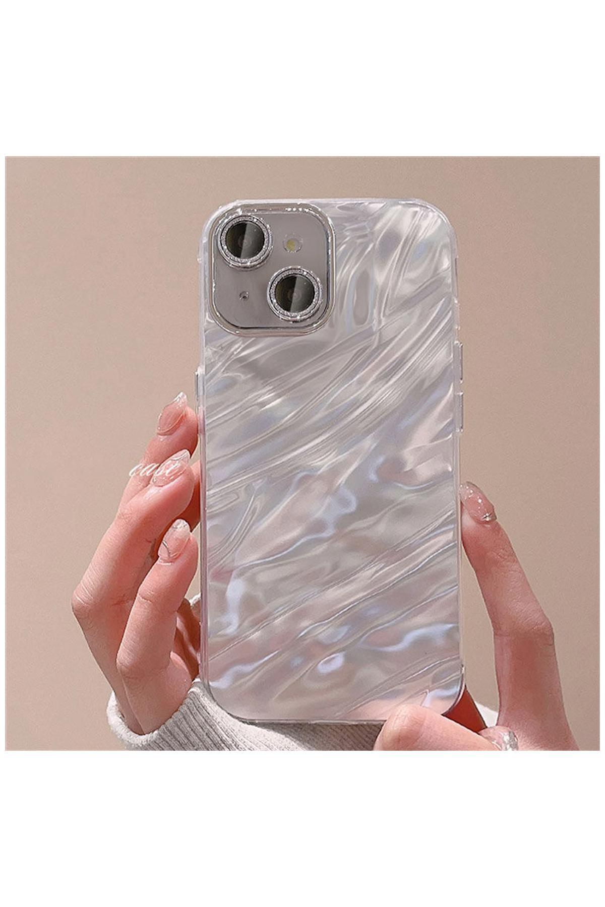 Apple iPhone 13 Uyumlu Kılıf Zebana Dazz Silikon Kılıf