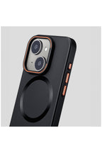 Apple iPhone 15 Uyumlu Kılıf Zebana Titanium Rubber Kılıf