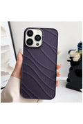 Apple iPhone 14 Pro Max Uyumlu Kılıf Fine-Line Silikon Kılıf Derin Mor