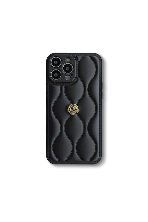 Apple iPhone 13 Pro Max Uyumlu Kılıf Zebana Camellia Deri Kılıf