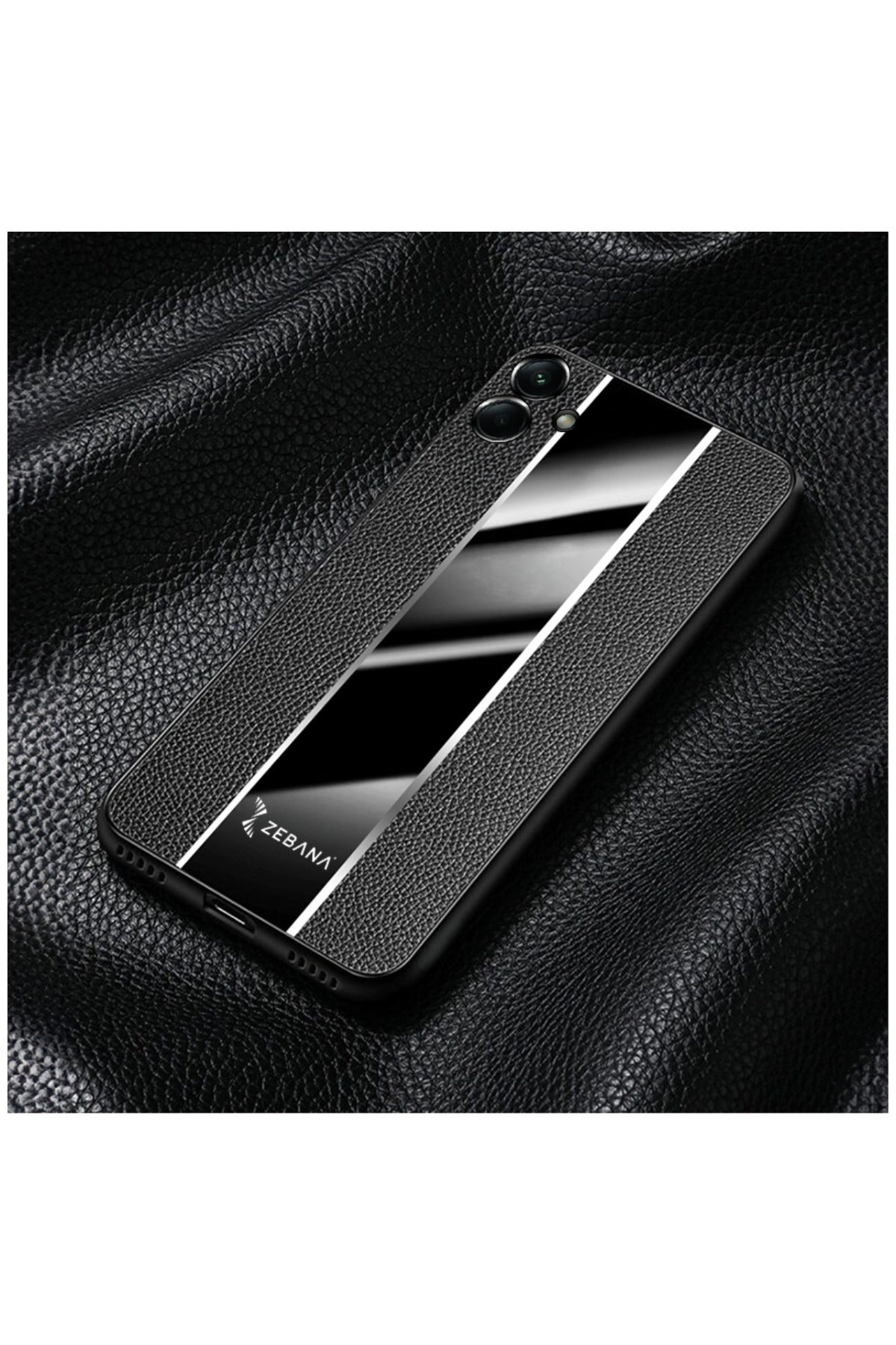Samsung Galaxy A05 Uyumlu Kılıf Zebana Premium Deri Kılıf