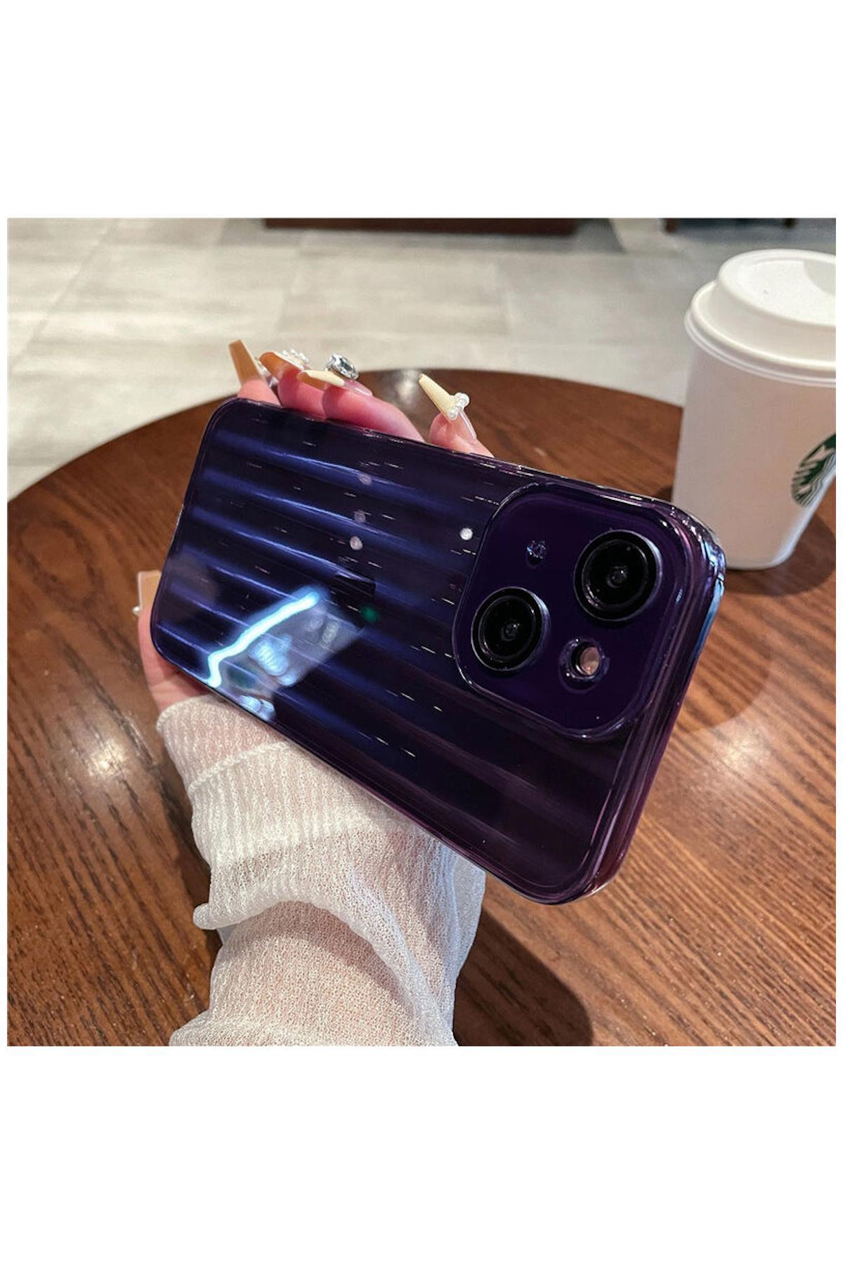 Apple iPhone 14 Uyumlu Kılıf Zebana Bumper Silikon Kılıf