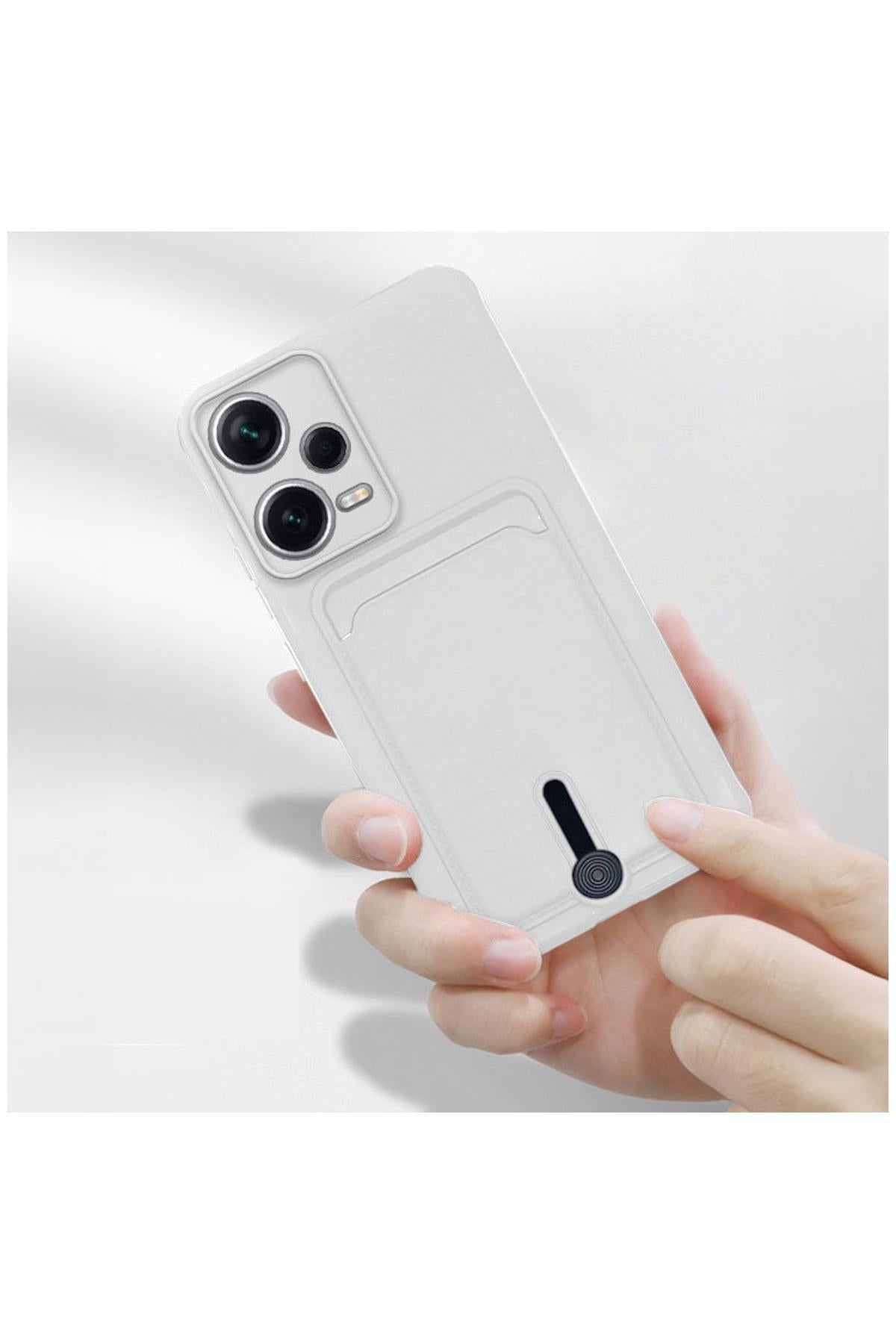 Xiaomi Redmi Note 12 Pro 5G Uyumlu Kılıf Kartlıklı Sweet Yumuşak Silikon Kılıf