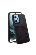 Xiaomi Redmi Note 12 Pro 5G Uyumlu Kılıf Kartlıklı Lüx Deri Kılıf