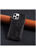 Apple iPhone 13 Pro Max Uyumlu Kılıf Kartlıklı Lüx Deri Kılıf