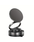Zebana T28 360° Dönebilen Vakumlu Manyetik Telefon Tutucu Ayna-Cam-Araç İçi Siyah
