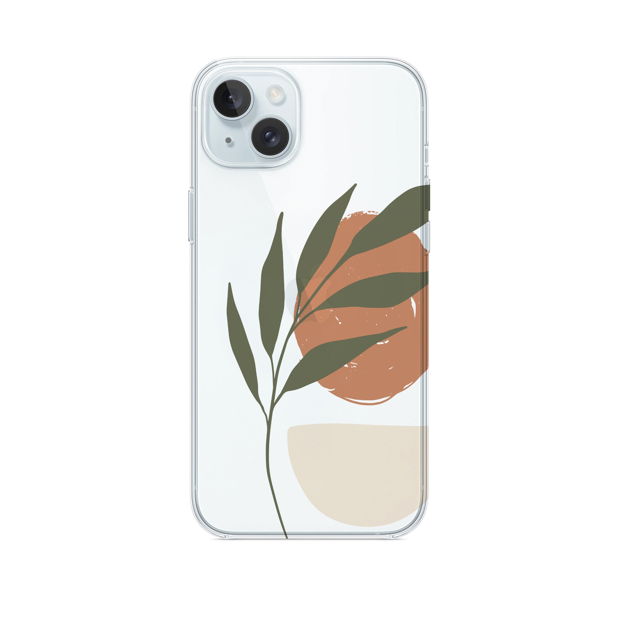 Boho Tasarım Telefon Kılıfı Şeffaf Baskılı Kılıf